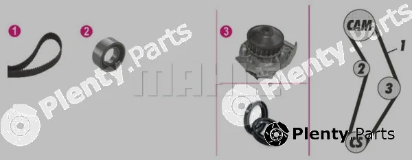 Wilmink Group WG2182150 — Water Pump & Timing Belt Kit