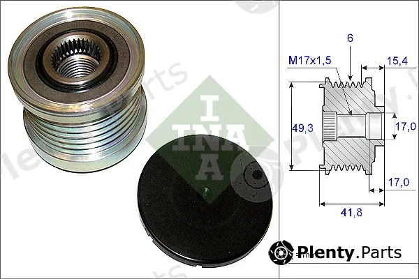 Wilmink Group WG1253765 — Alternator Freewheel Clutch