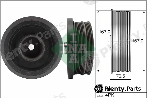 Wilmink Group WG1254397 — Belt Pulley, crankshaft