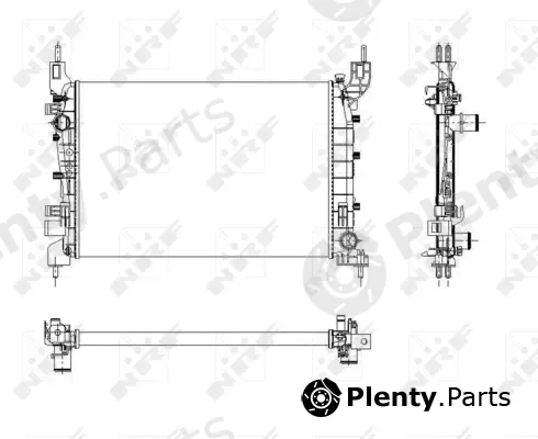 Wilmink Group WG1722843 — Radiator, engine cooling