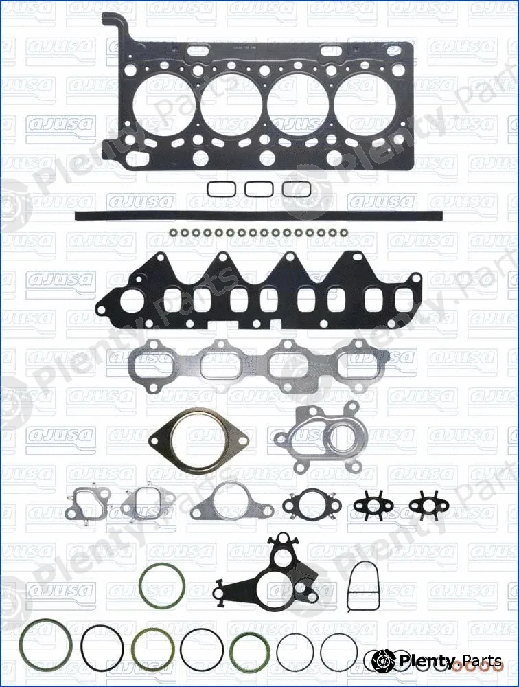 Wilmink Group WG2083334 — Gasket Kit, cylinder head