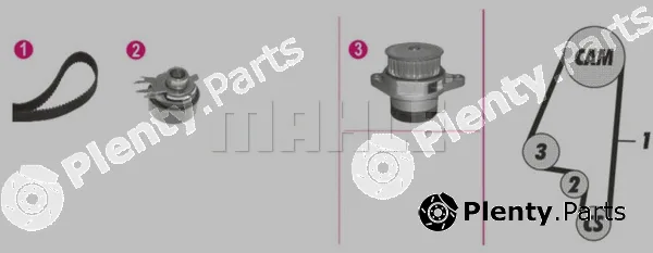 Wilmink Group WG2182104 — Water Pump & Timing Belt Kit