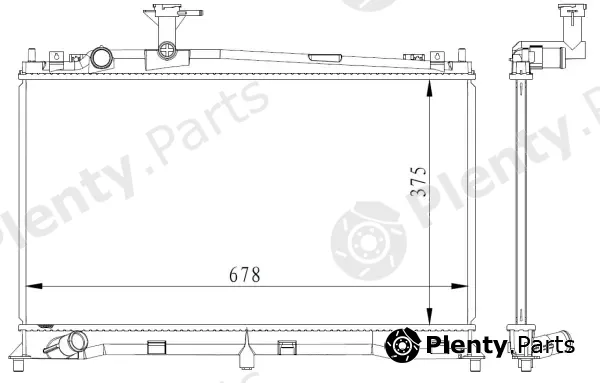 Wilmink Group WG2161941 — Radiator, engine cooling