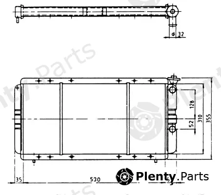 Wilmink Group WG1723096 — Radiator, engine cooling
