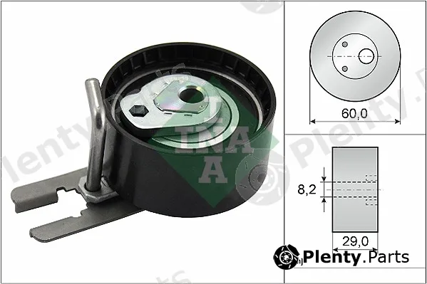 Wilmink Group WG1252412 — Tensioner Pulley, timing belt
