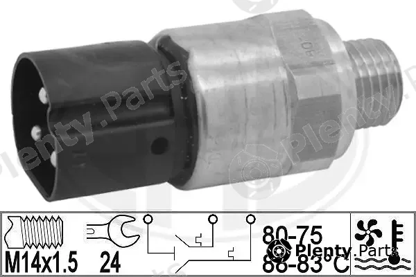 Wilmink Group WG1777132 — Temperature Switch, radiator fan