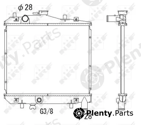 Wilmink Group WG1721417 — Radiator, engine cooling