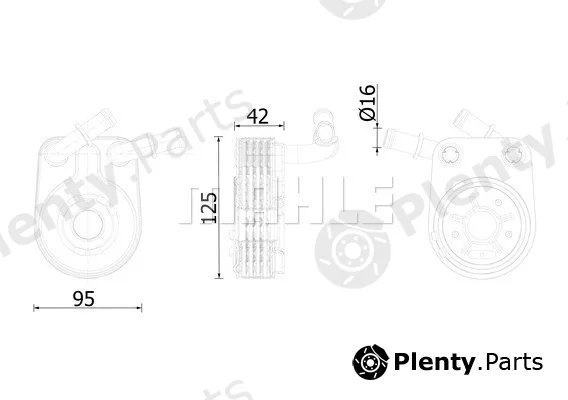 Wilmink Group WG2224703 — Oil Cooler, engine oil