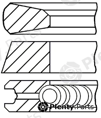 Wilmink Group WG1147683 — Piston Ring Kit