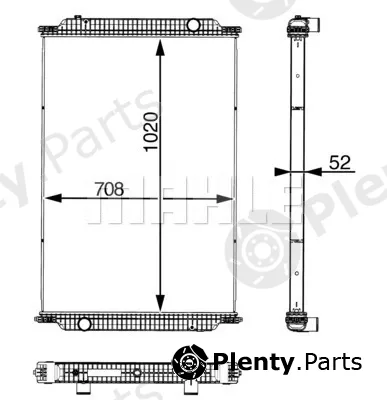 Wilmink Group WG2182239 — Radiator, engine cooling