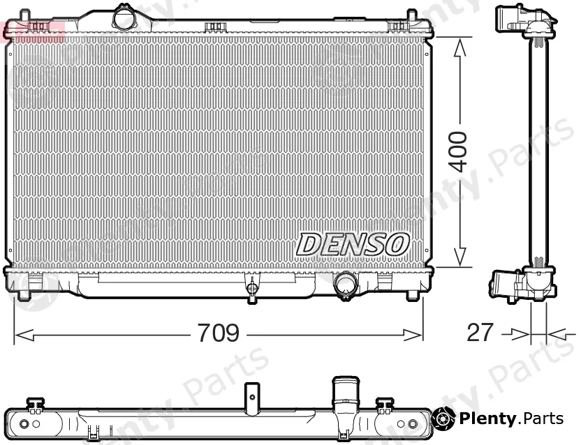Wilmink Group WG2339281 — Radiator, engine cooling