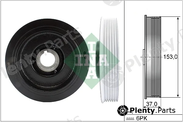 Wilmink Group WG1254383 — Belt Pulley, crankshaft