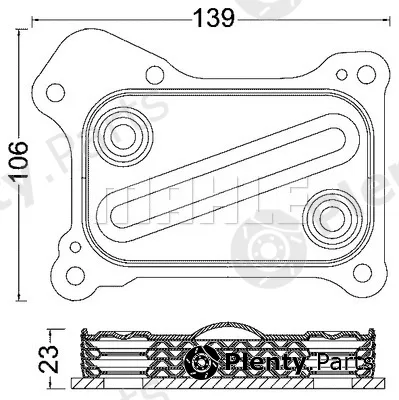 Wilmink Group WG2181137 — Oil Cooler, engine oil