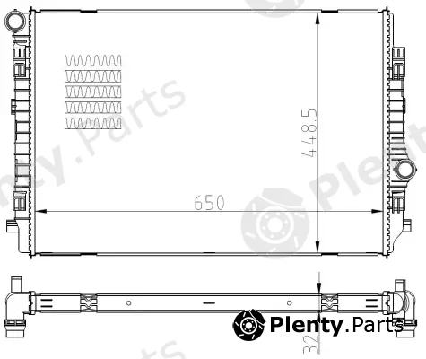 Wilmink Group WG2184562 — Radiator, engine cooling