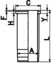 Wilmink Group WG1021796 — Cylinder Sleeve