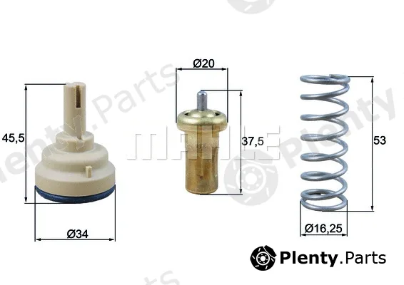 Wilmink Group WG1426543 — Thermostat, coolant