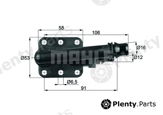 Wilmink Group WG1261850 — Thermostat, oil cooling