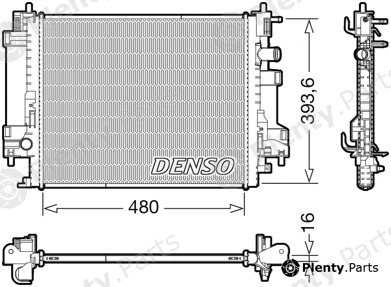 Wilmink Group WG2270652 — Radiator, engine cooling