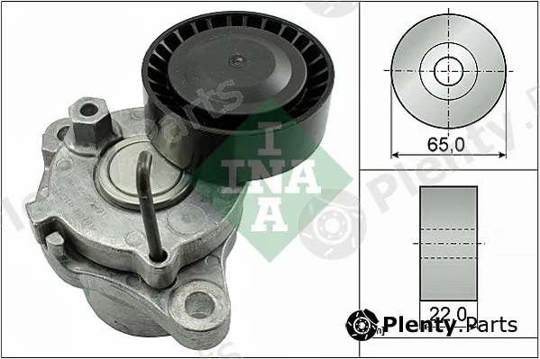 Wilmink Group WG1710187 — Belt Tensioner, V-ribbed belt