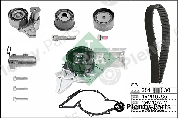 Wilmink Group WG1966367 — Water Pump & Timing Belt Kit