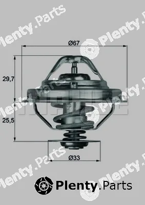 Wilmink Group WG1262786 — Thermostat, coolant