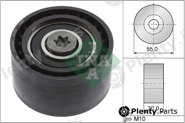 Wilmink Group WG1967668 — Deflection/Guide Pulley, timing belt