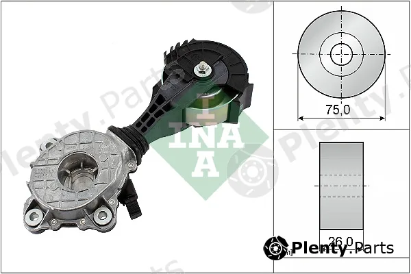 Wilmink Group WG1978457 — Belt Tensioner, V-ribbed belt