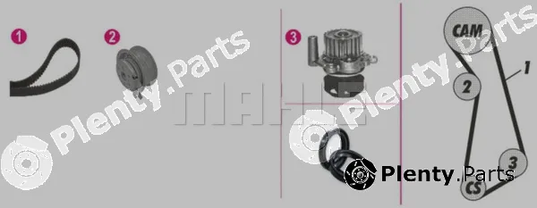 Wilmink Group WG2182164 — Water Pump & Timing Belt Kit