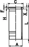 Wilmink Group WG1700686 — Cylinder Sleeve