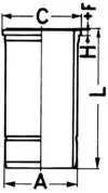 Wilmink Group WG1889029 — Cylinder Sleeve