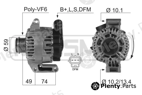 Wilmink Group WG2011878 — Alternator