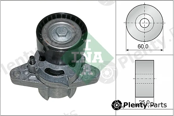 Wilmink Group WG1253457 — Belt Tensioner, V-ribbed belt