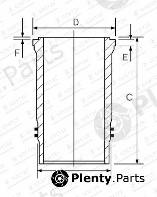 Wilmink Group WG2202173 — Cylinder Sleeve