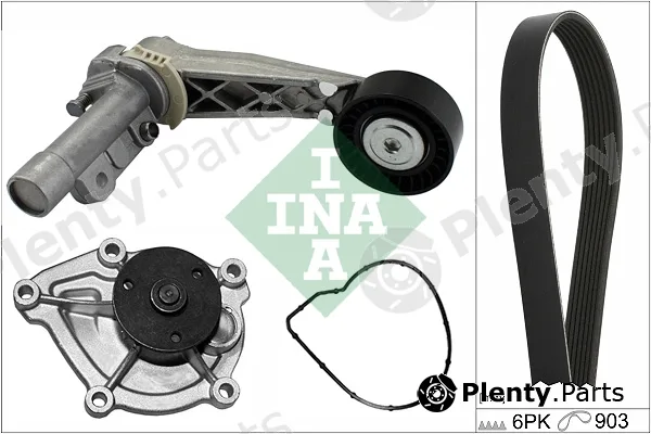 Wilmink Group WG2216096 — Water Pump + V-Ribbed Belt Kit