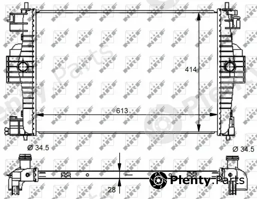 Wilmink Group WG1723657 — Radiator, engine cooling