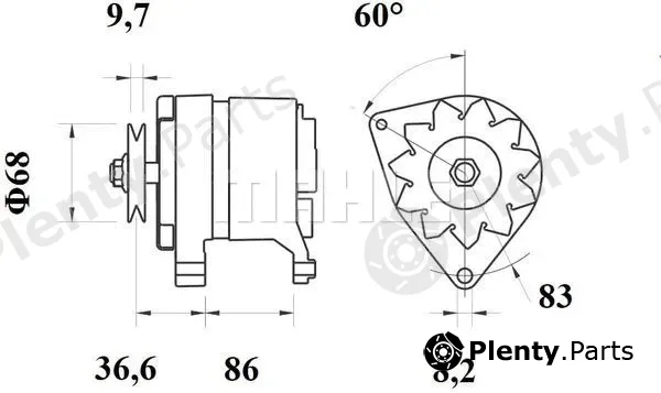 Wilmink Group WG2043710 — Alternator