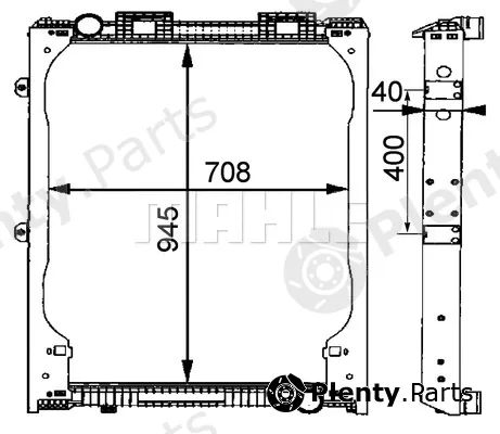 Wilmink Group WG2183895 — Radiator, engine cooling