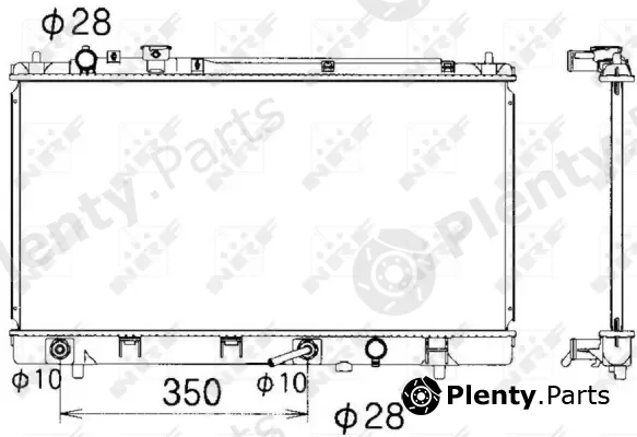 Wilmink Group WG1722226 — Radiator, engine cooling