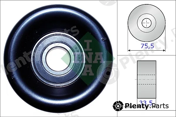 Wilmink Group WG1252628 — Tensioner Pulley, V-ribbed belt