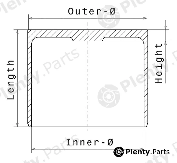 Wilmink Group WG1017797 — Tappet