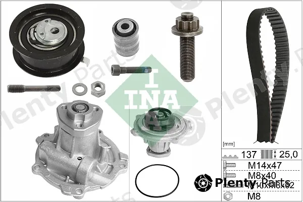 Wilmink Group WG2263973 — Water Pump & Timing Belt Kit