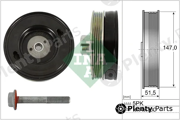 Wilmink Group WG2136896 — Belt Pulley Set, crankshaft