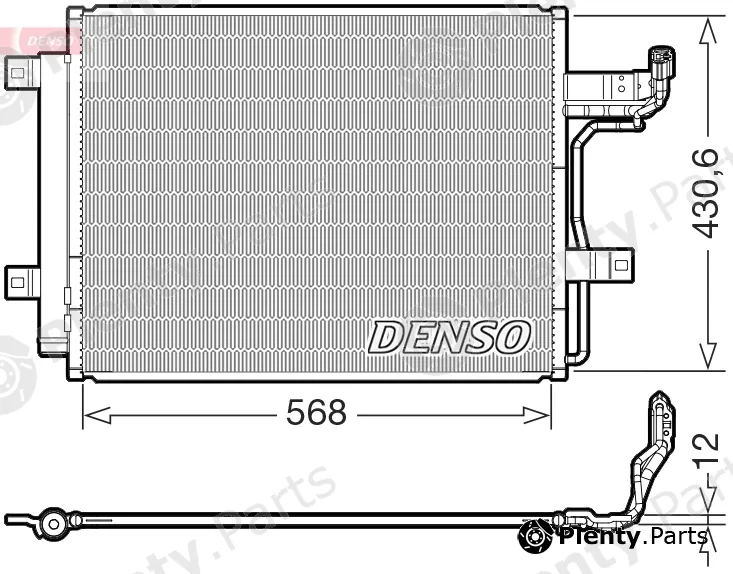 Wilmink Group WG2339180 — Condenser, air conditioning