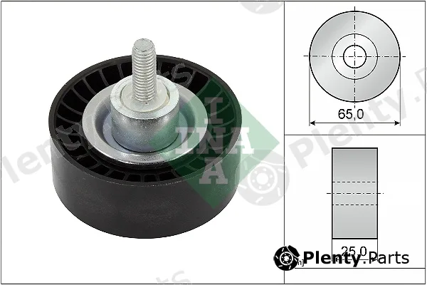 Wilmink Group WG1978455 — Deflection/Guide Pulley, V-ribbed belt