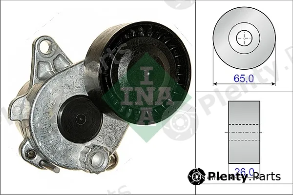 Wilmink Group WG1253502 — Belt Tensioner, V-ribbed belt