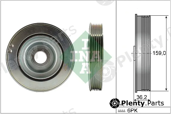 Wilmink Group WG2296037 — Belt Pulley, crankshaft