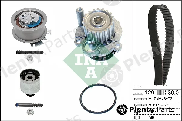 Wilmink Group WG1251434 — Water Pump & Timing Belt Kit