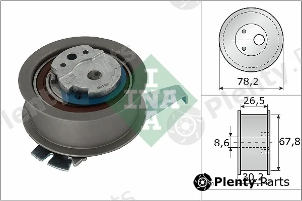 Wilmink Group WG2216107 — Tensioner Pulley, timing belt