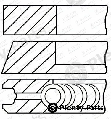Wilmink Group WG2202102 — Piston Ring Kit