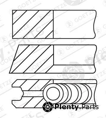 Wilmink Group WG2338981 — Piston Ring Kit